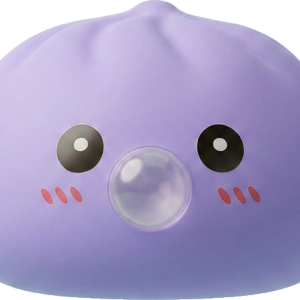 Big Dumpling Squishy Bleu Océan — squishy anti-stress slow-rise kawaii
