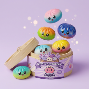 Mystery Dumpling Squishy Charmant Adorable — squishy anti-stress slow-rise kawaii