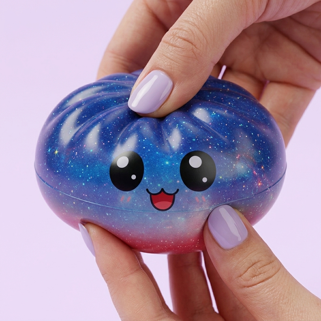 Mystery Dumpling Squishy Charmant Adorable — effet slow-rise, la mousse regonfle