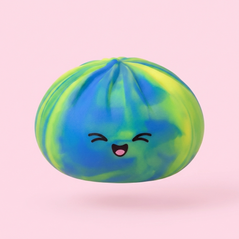 Rainbow Dumpling Squishy Multicolore — le squishy rare de la mystery box
