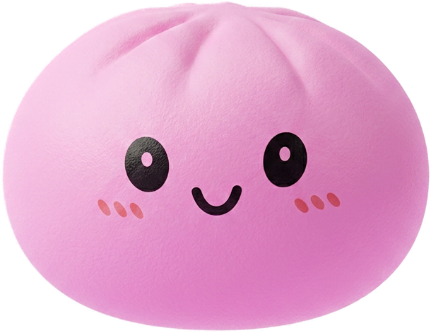 Squishy Dumpling Mystery Box Surprise — squishy seul, taille réelle