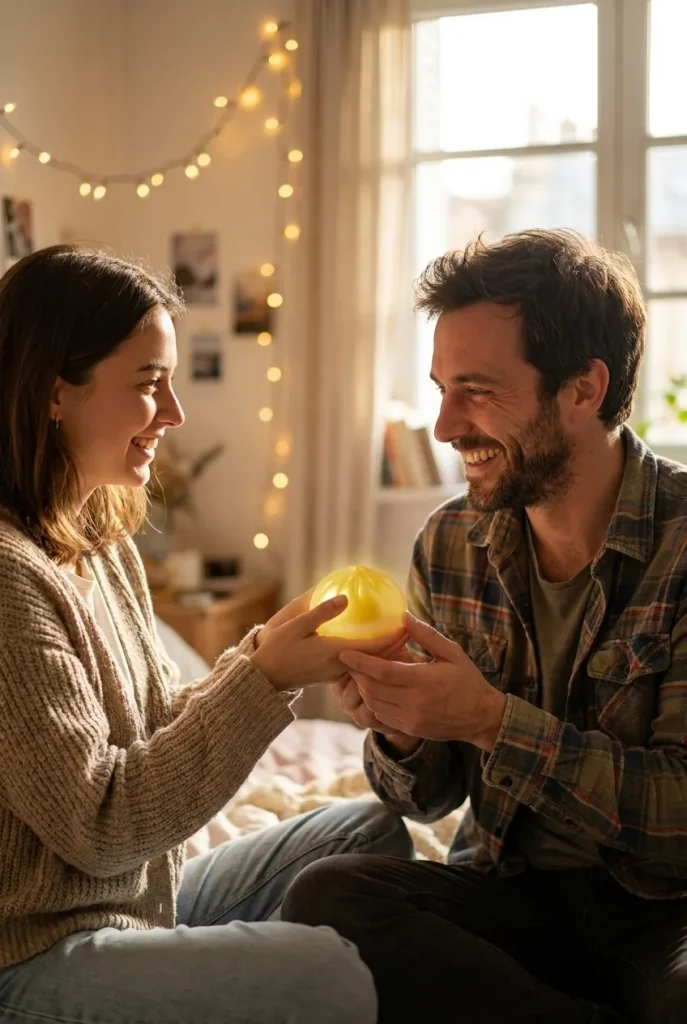 Dumpling Squishy Mystery Bun Fidget Surprise offert en cadeau entre deux personnes