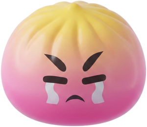 Dumpling Squishy Mystery Bun Fidget Surprise — squishy seul, taille réelle