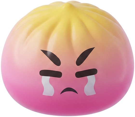 Dumpling Squishy Mystery Bun Fidget Surprise — squishy seul, taille réelle