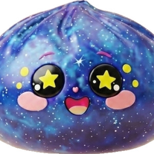 Galaxy Dumpling Squishy Cosmique Étoilé — squishy anti-stress slow-rise kawaii