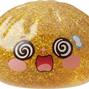 Gold Dumpling Squishy Doré Chance — squishy anti-stress slow-rise kawaii
