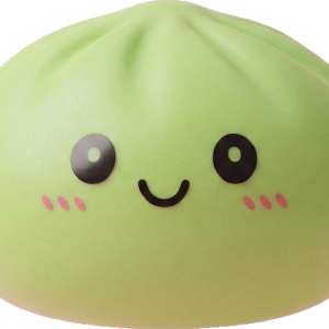 Dumpling Squishy Vert Matcha — squishy anti-stress slow-rise kawaii