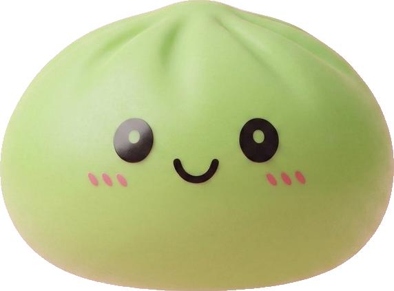 Dumpling Squishy Vert Matcha — squishy anti-stress slow-rise kawaii