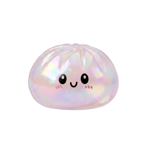 Squishy Dumpling Holographique Iridescent — squishy anti-stress slow-rise kawaii