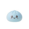Squishy Dumpling Bleu Géant Jumbo — squishy anti-stress slow-rise kawaii