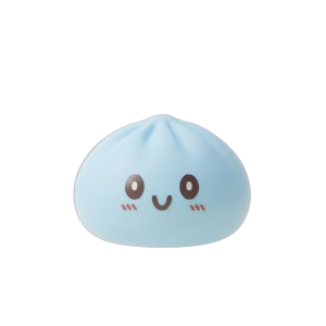 Squishy Dumpling Bleu Géant Jumbo — squishy anti-stress slow-rise kawaii