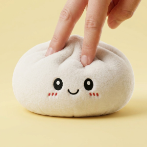 Squishy Dumpling Big Douceur pressé dans la main, matière squishy