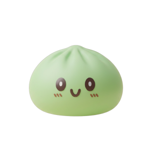 Squishy Dumpling Géant Vert Jumbo — squishy anti-stress slow-rise kawaii