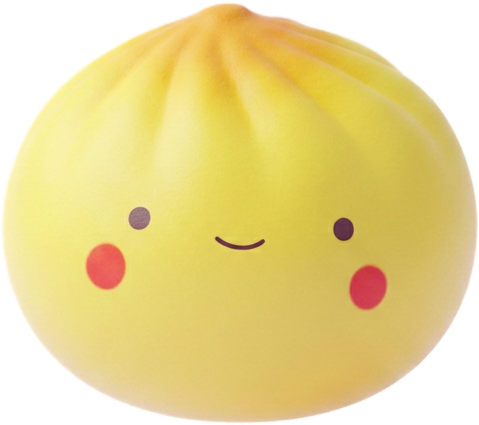 Dumpling Squishy Blind Box Mini — squishy seul, taille réelle
