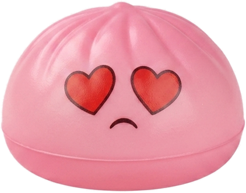 Mini Dumpling Squishy Jouet Kawaii — squishy seul, taille réelle