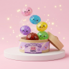 Mini Dumpling Squishy Métallique Brillant — squishy anti-stress slow-rise kawaii