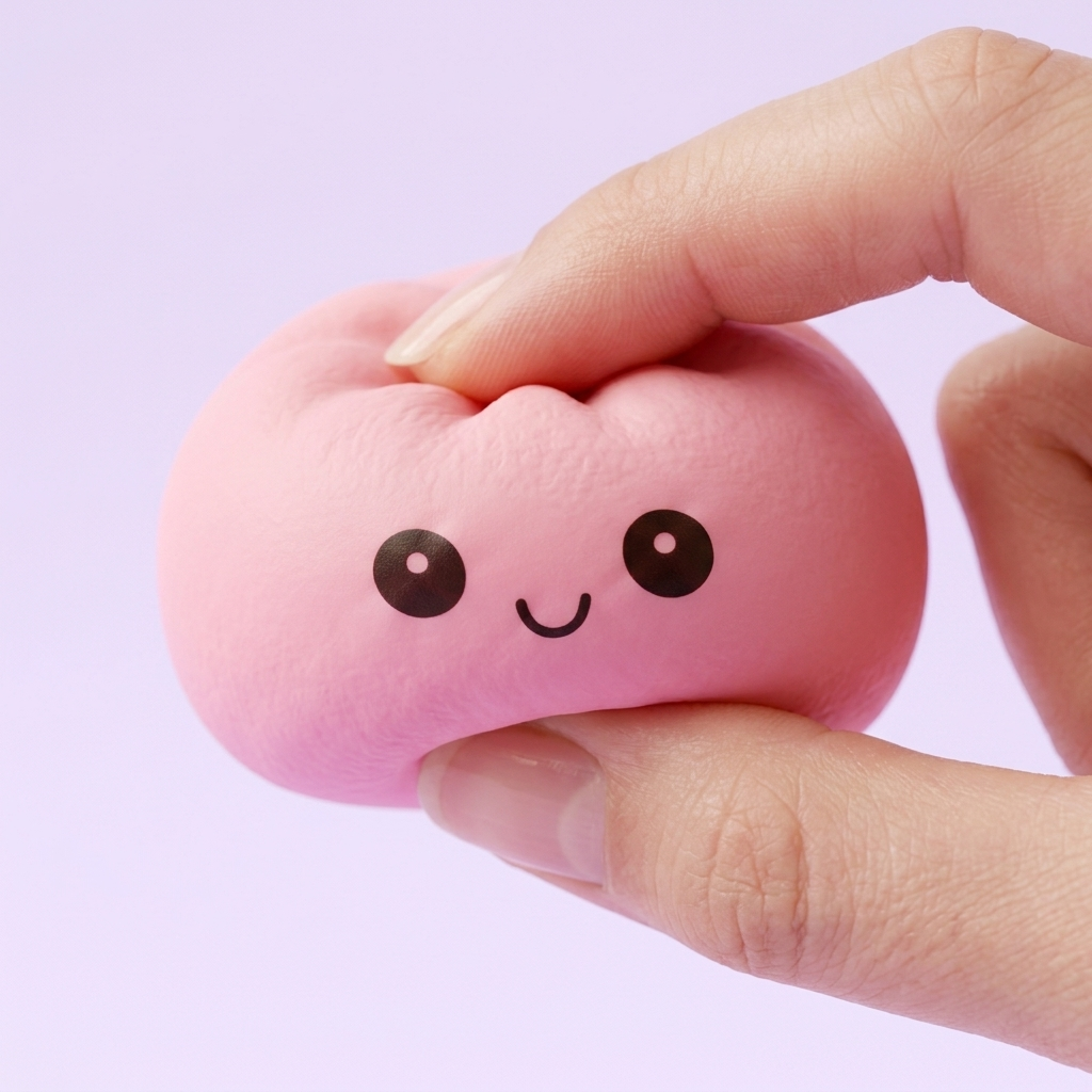 Mini Dumplings Squishy Mystère Surprise pressé dans la main, matière squishy