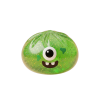 Squishy Dumpling Monstre Vert Halloween Glitter — squishy anti-stress slow-rise kawaii