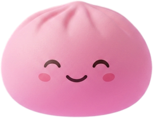 Mystery Dumpling Squishy Jouet Bulle — squishy seul, taille réelle