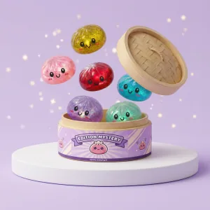 Mystery Dumplings Squishy Glitter Surprise — squishy anti-stress slow-rise kawaii