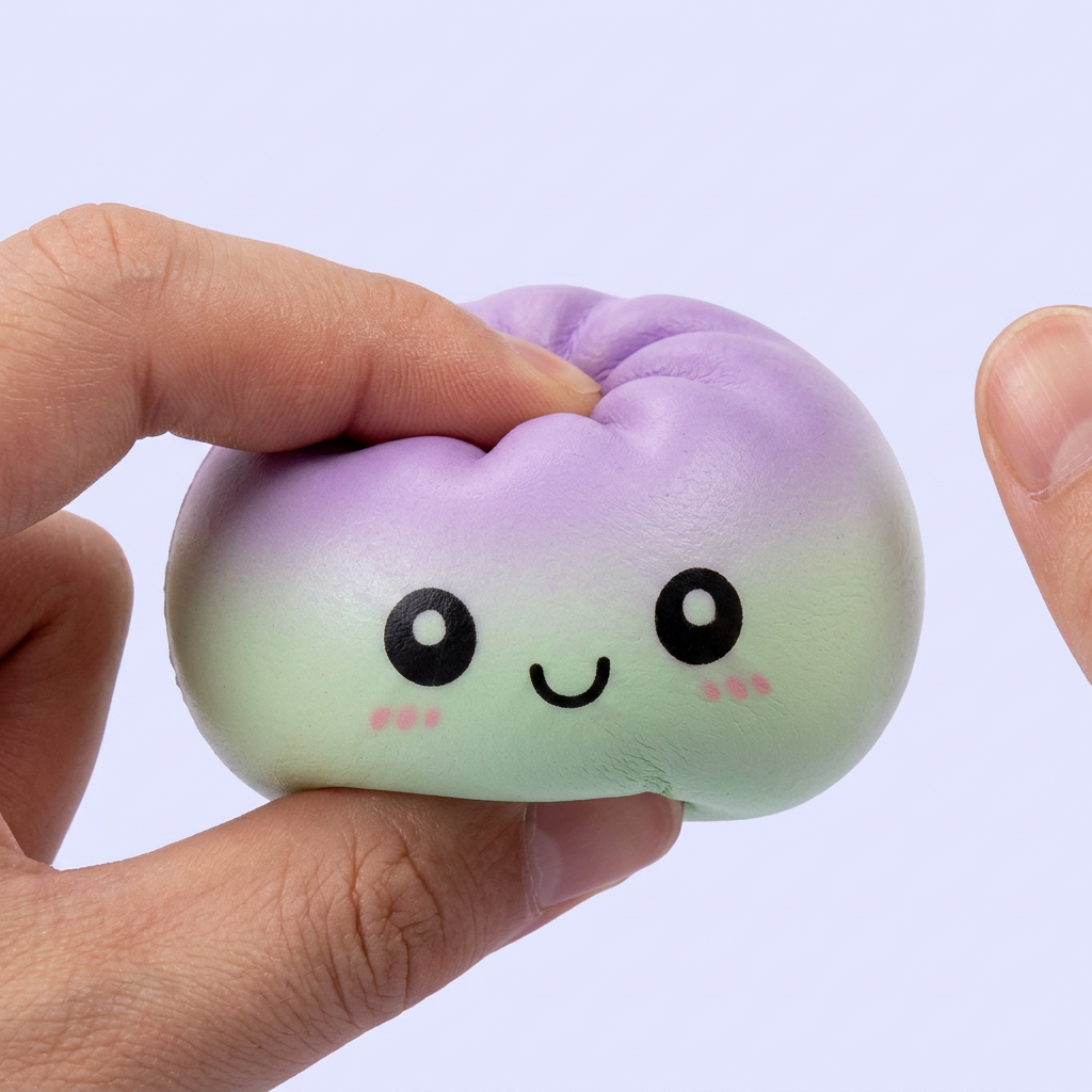 Dumpling Squishy Ombre Mystery Fade — effet slow-rise, la mousse regonfle