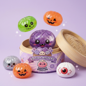 Squishy Dumpling Mystery Halloween — squishy anti-stress slow-rise kawaii