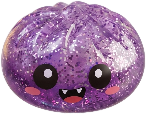 Squishy Dumpling Mystery Halloween — squishy seul, taille réelle