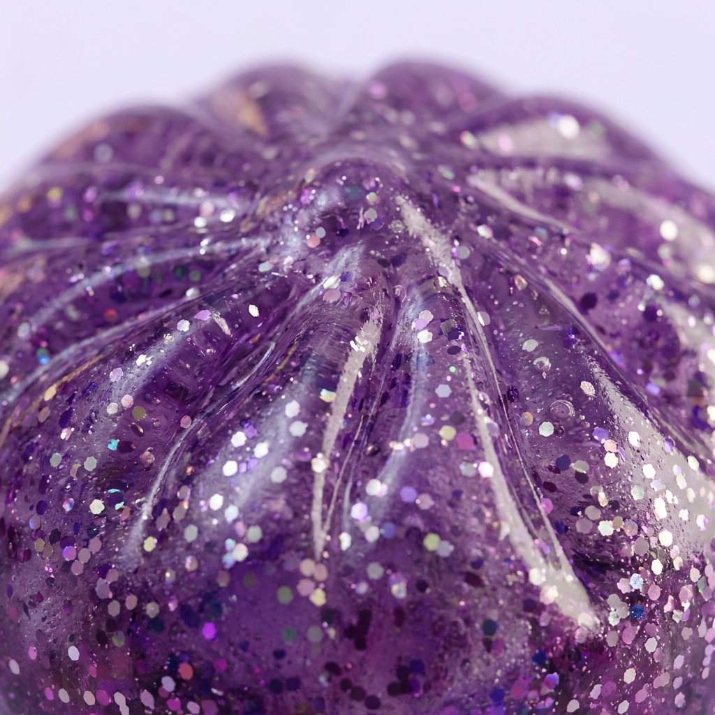 Squishy Dumpling Mystery Halloween — gros plan macro sur la texture