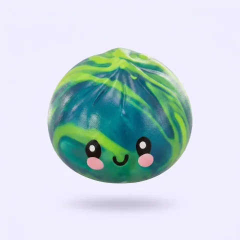 Dumpling Squishy Mini Tie Dye Mystery — le squishy rare de la mystery box