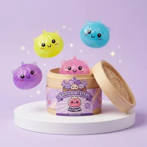 Dumpling Squishy Mini Licorne Mystère — squishy anti-stress slow-rise kawaii