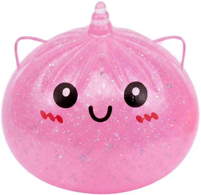 Dumpling Squishy Mini Licorne Mystère — squishy seul, taille réelle