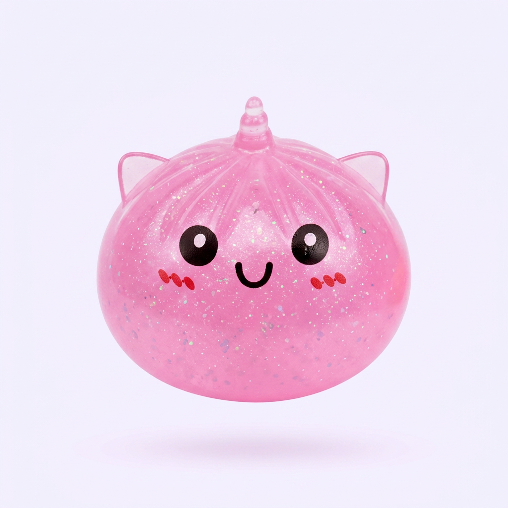 Dumpling Squishy Mini Licorne Mystère — le squishy rare de la mystery box