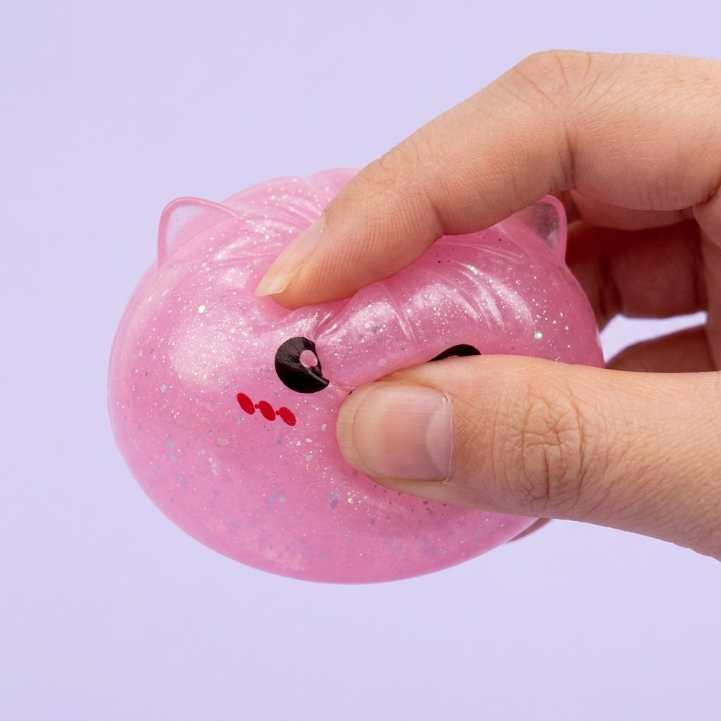 Dumpling Squishy Mini Licorne Mystère — effet slow-rise, la mousse regonfle