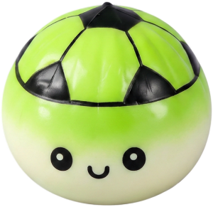 Mystery Dumpling Squishy Édition Foot — squishy seul, taille réelle