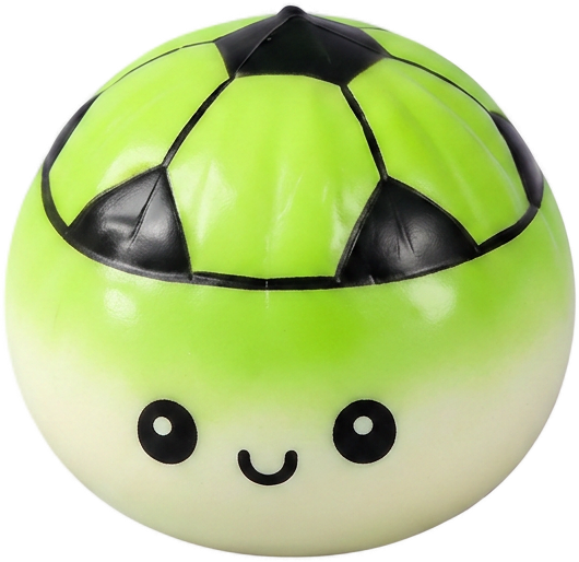 Mystery Dumpling Squishy Édition Foot — squishy seul, taille réelle