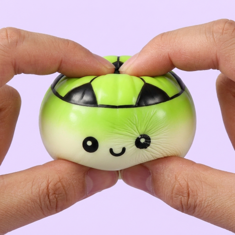 Mystery Dumpling Squishy Édition Foot pressé dans la main, matière squishy