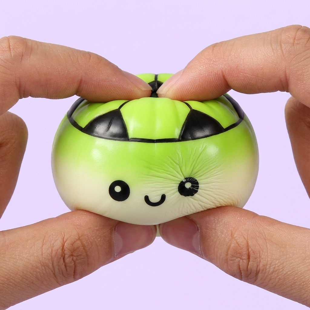 Mystery Dumpling Squishy Édition Foot pressé dans la main, matière squishy