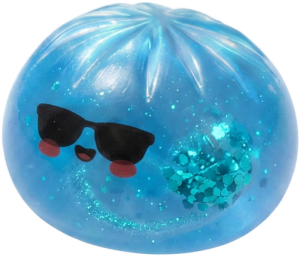 Mystery Dumpling Squishy Édition Été — squishy seul, taille réelle