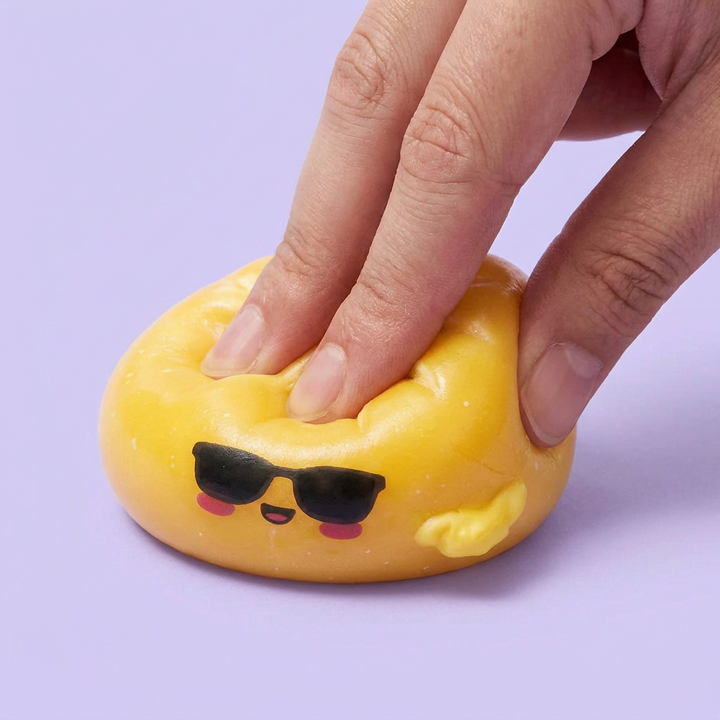Mystery Dumpling Squishy Lunettes De Soleil — effet slow-rise, la mousse regonfle