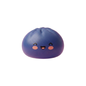 Dumpling Squishy Bleu Marine Minuit — squishy anti-stress slow-rise kawaii
