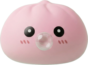 Dumpling Squishy Rose Moelleux Doux — squishy anti-stress slow-rise kawaii