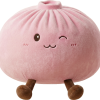 Squishy Dumpling Toy Rose Géant — squishy anti-stress slow-rise kawaii
