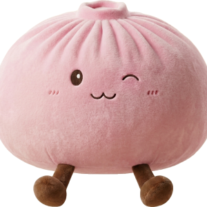 Squishy Dumpling Toy Rose Géant — squishy anti-stress slow-rise kawaii