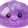 Glitter Dumpling Squishy Violet Rêveur — squishy anti-stress slow-rise kawaii