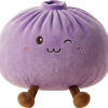 Dumpling Squishy Géant Violet — squishy anti-stress slow-rise kawaii