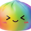 Rainbow Dumpling Squishy Multicolore Kawaii — squishy anti-stress slow-rise kawaii