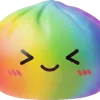 Rainbow Dumpling Squishy Multicolore Kawaii — squishy anti-stress slow-rise kawaii