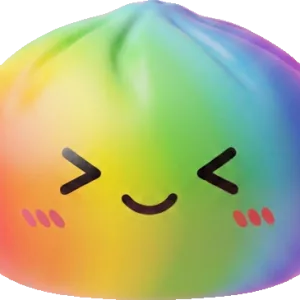 Rainbow Dumpling Squishy Multicolore Kawaii — squishy anti-stress slow-rise kawaii