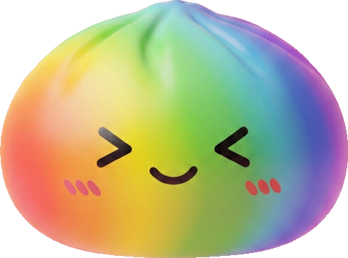 Rainbow Dumpling Squishy Multicolore Kawaii — squishy anti-stress slow-rise kawaii