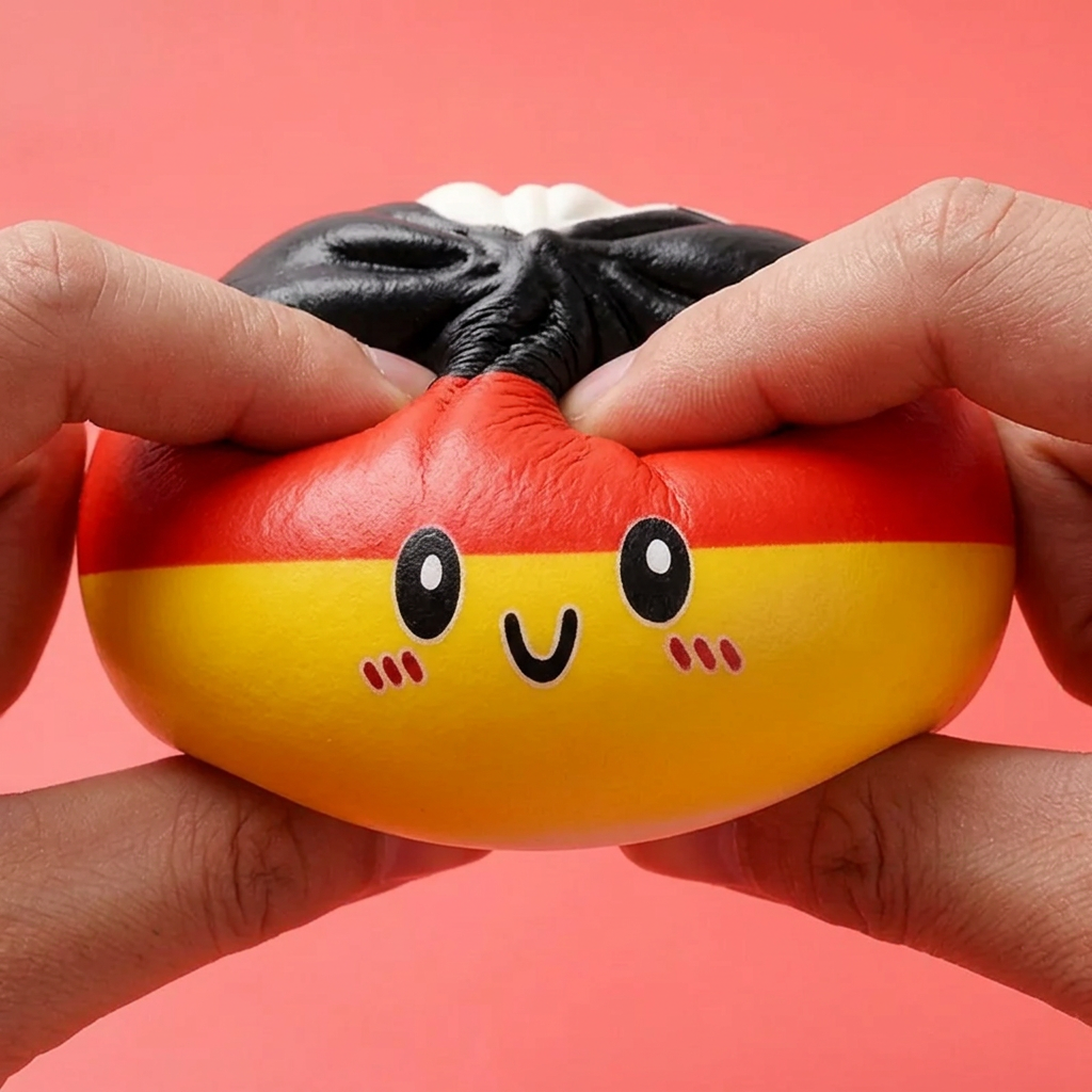 Squishy Dumpling Allemagne — effet slow-rise, la mousse regonfle